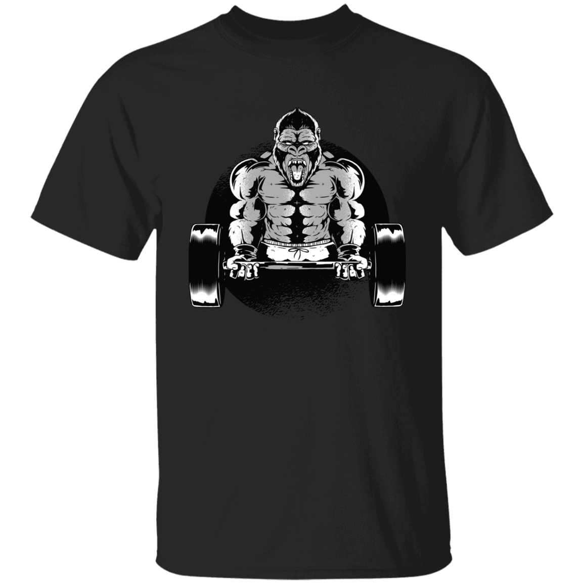 Gorilla Dumbbell T-Shirt