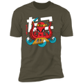 Octopus T Shirt Military Green