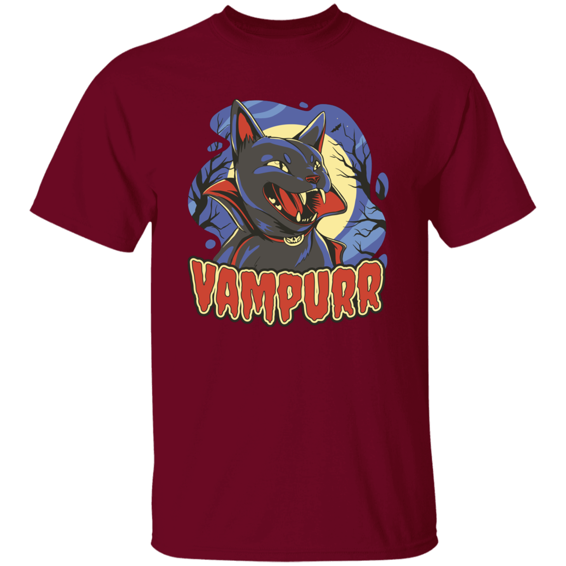 Vampire Black Cat T-Shirt