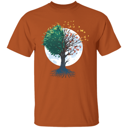 Tree Of Butterflies Autumn T-Shirt