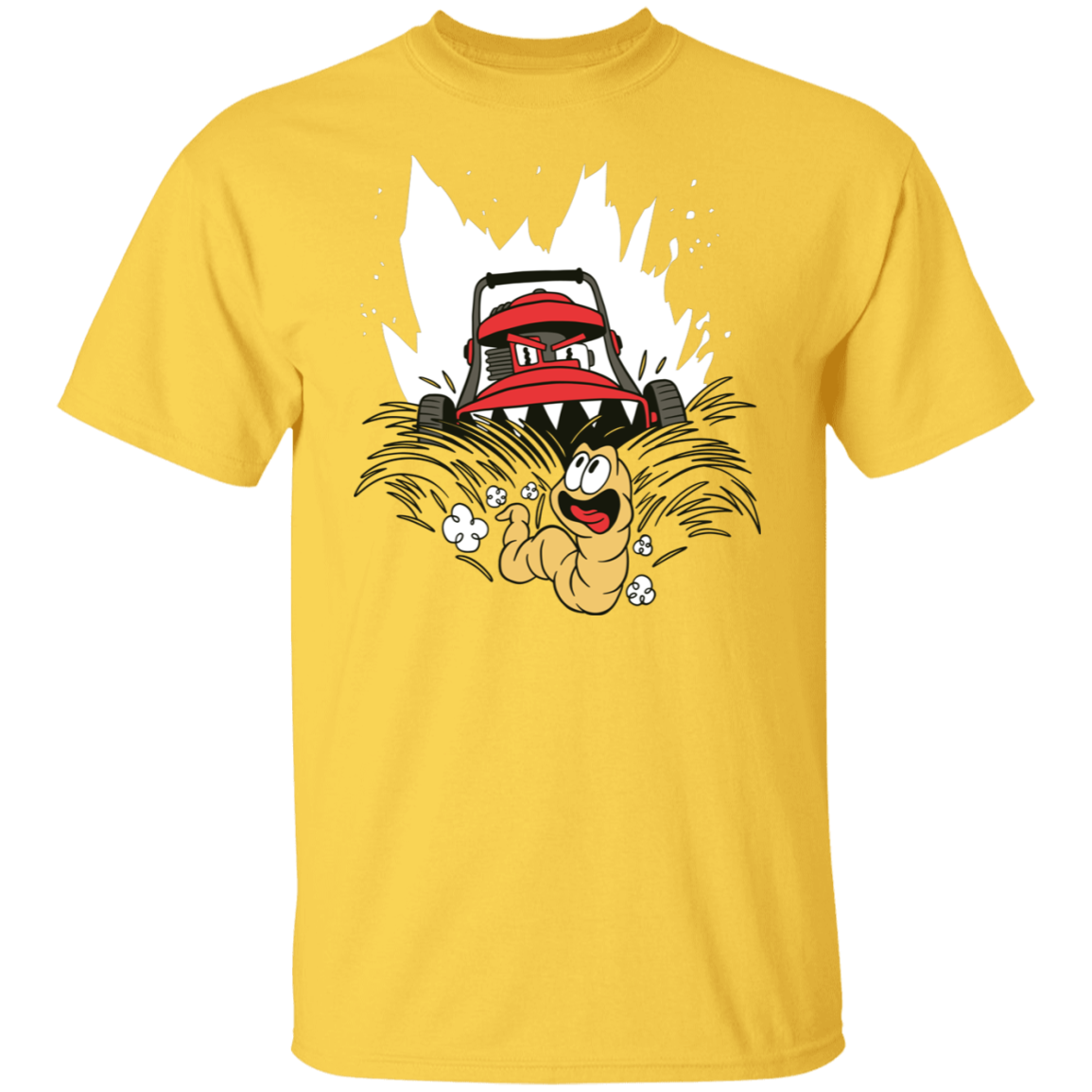 Lawn mower monster T-Shirt