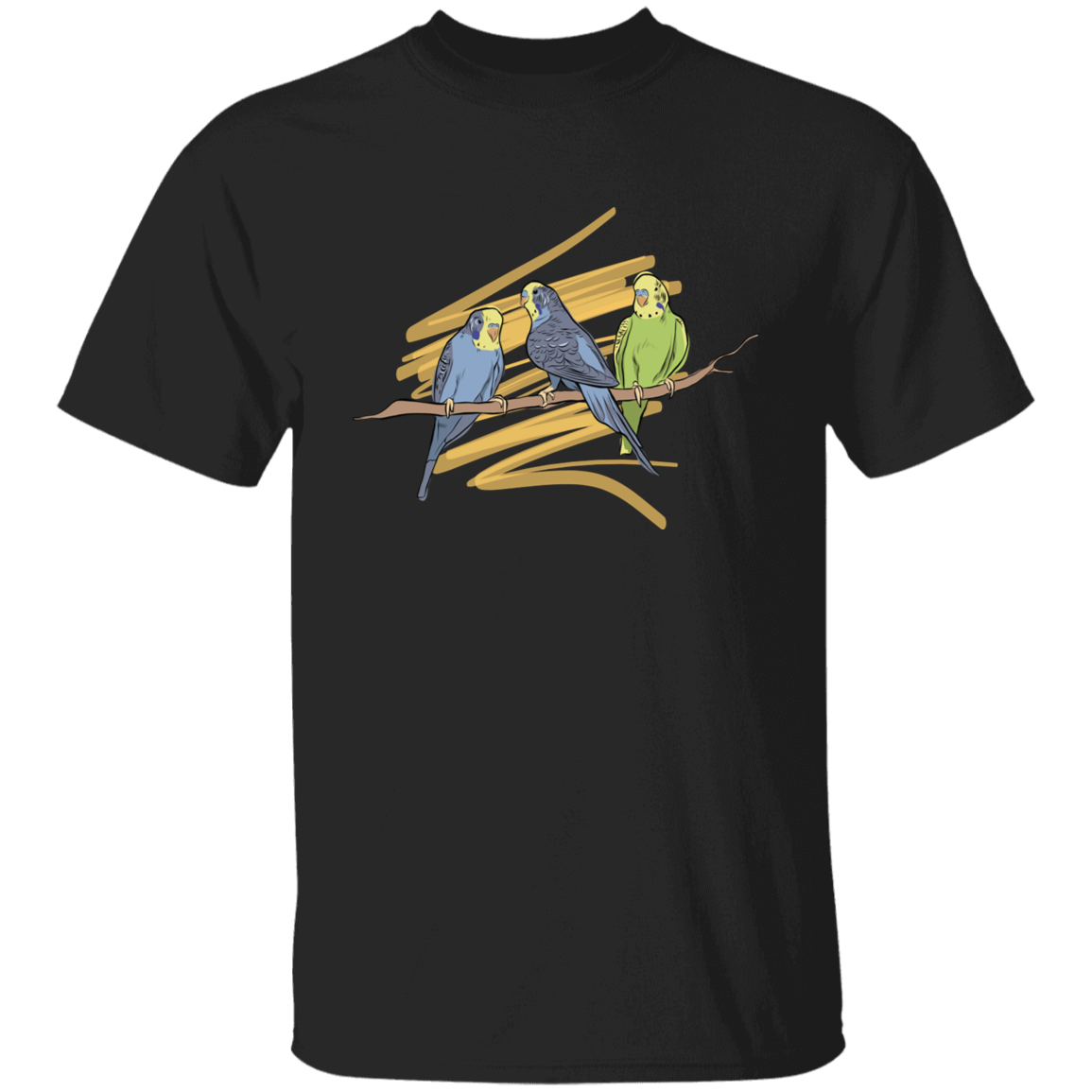 Birds On Branch T-Shirt