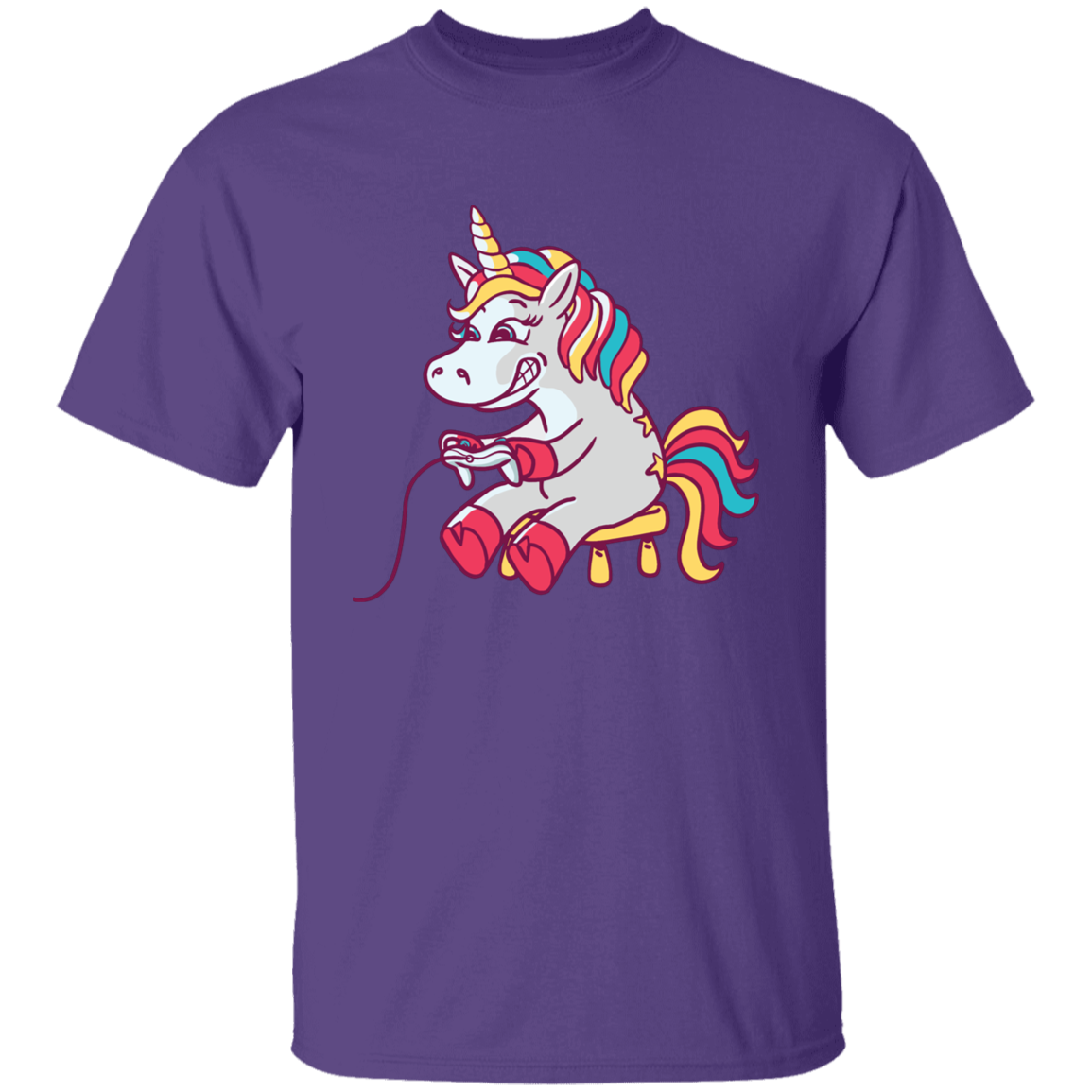 Gaming Unicorn T Shirt