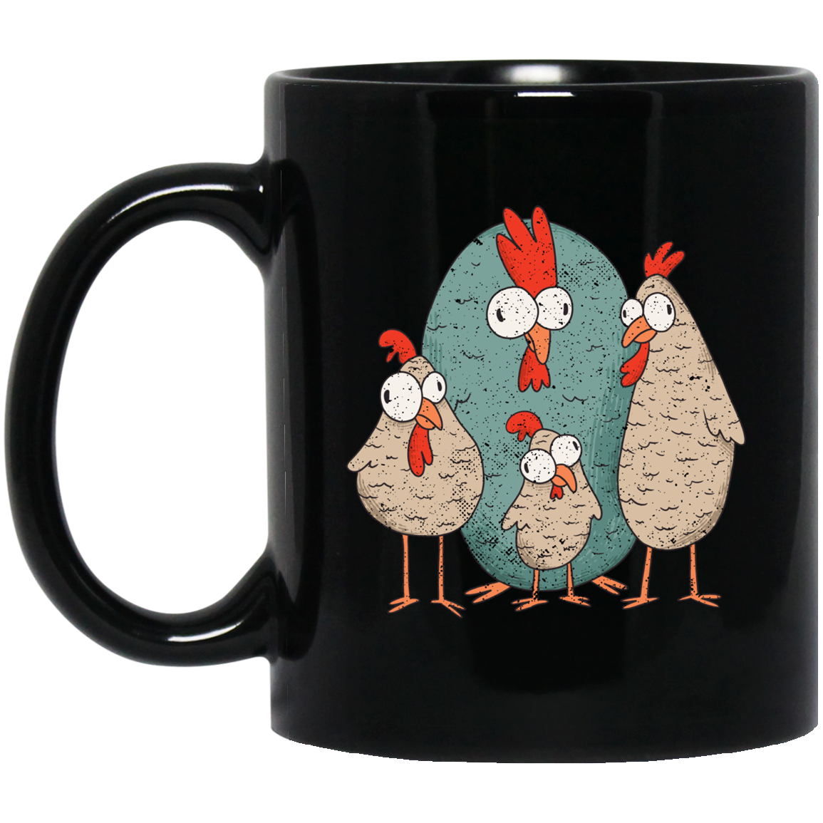 Crazy Chicken Mugs