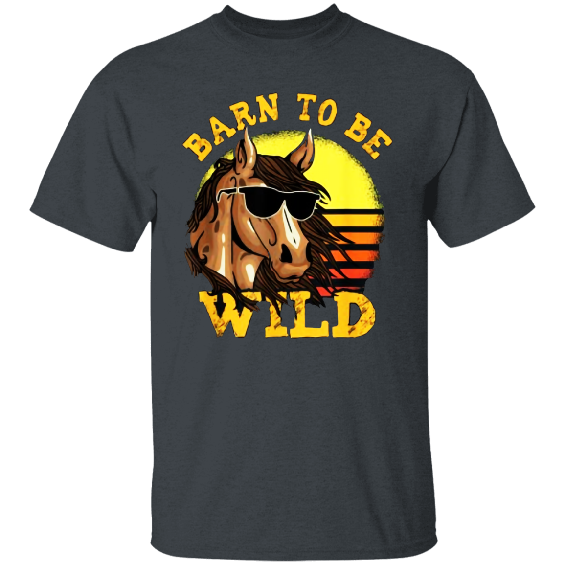 Cool Retro Horse T-Shirt