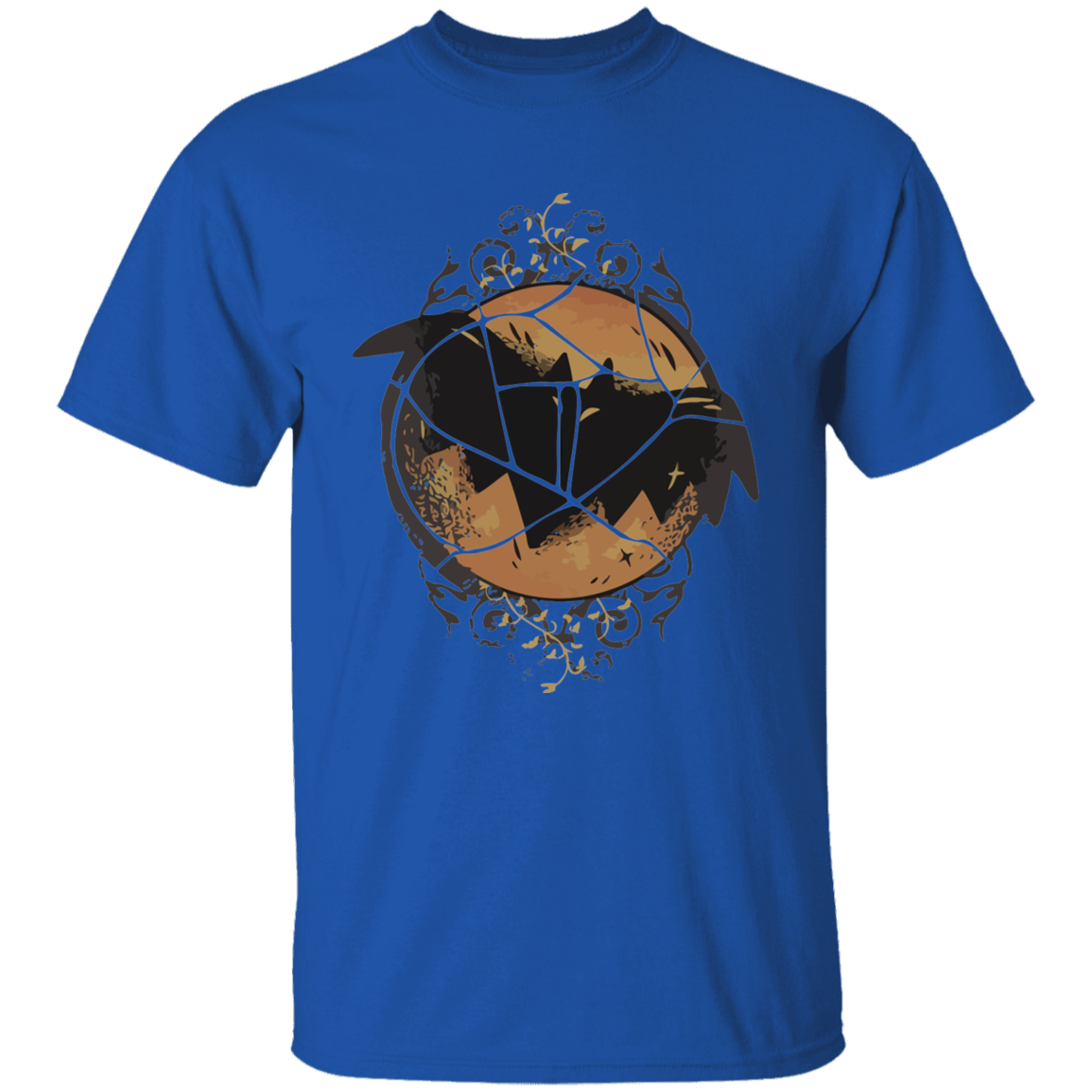 Dark Bat Halloween T Shirt