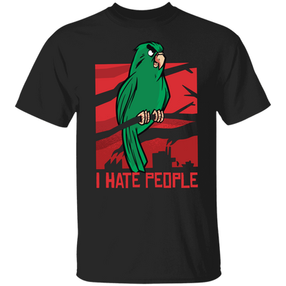 Parrot T-Shirt I Hate People