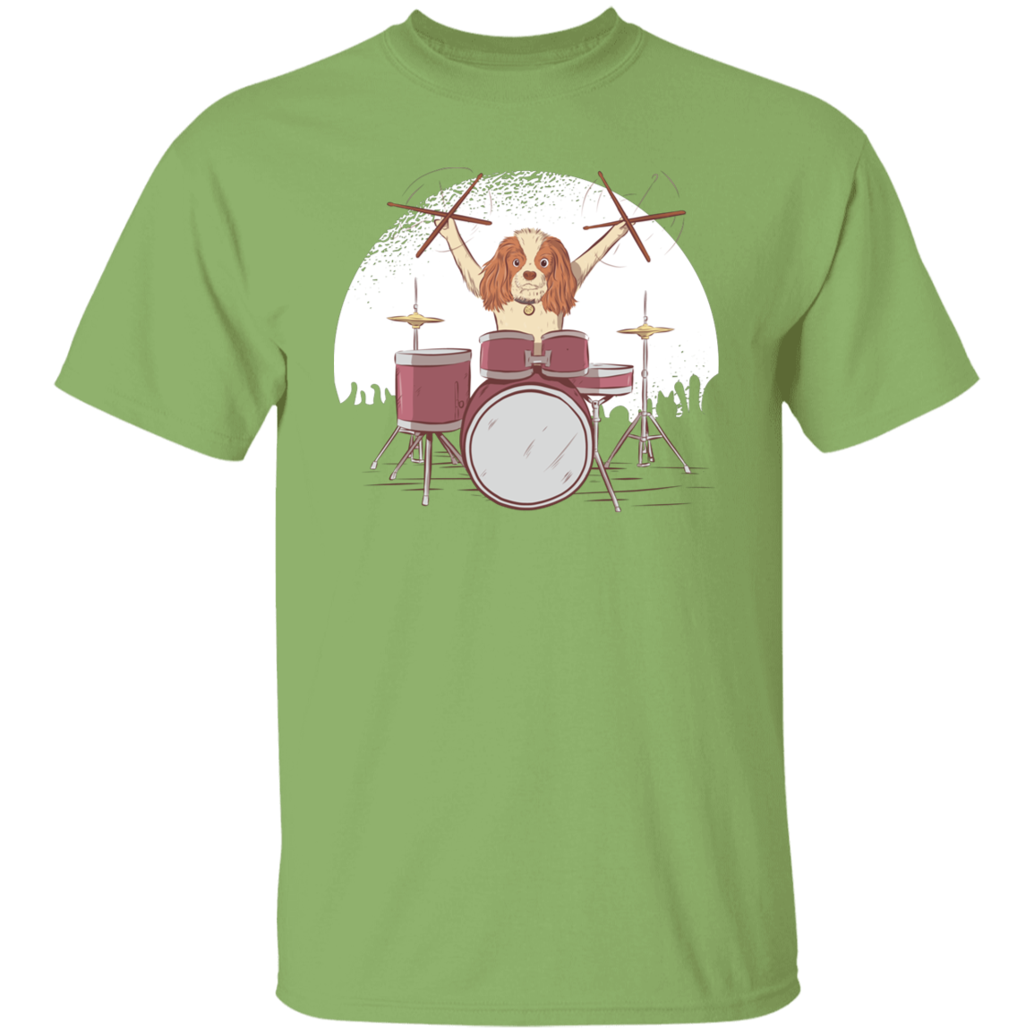 Drummer Dog T-Shirt