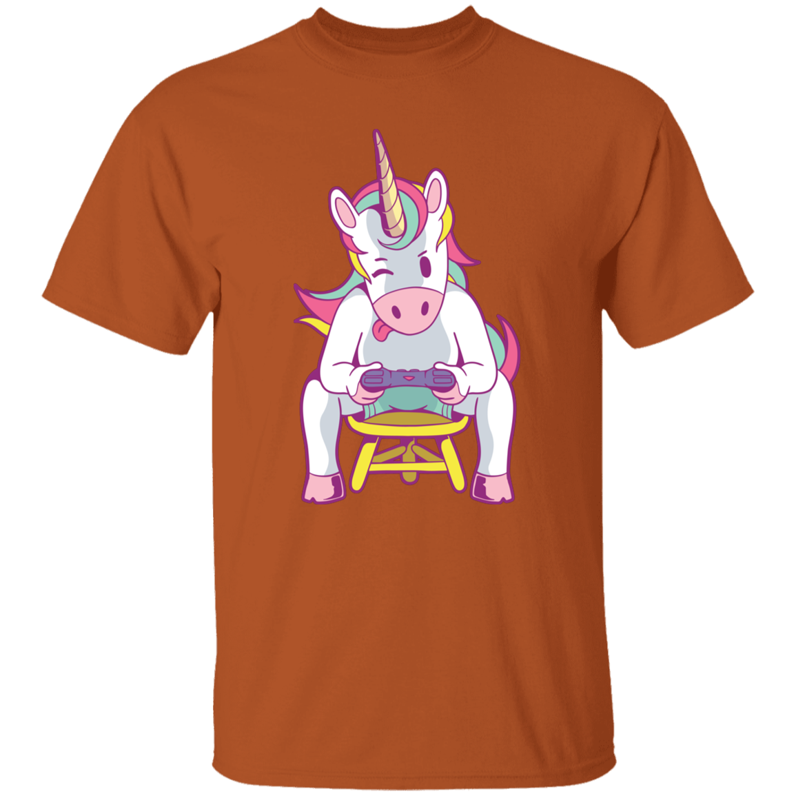Unicorn Gamer T Shirt