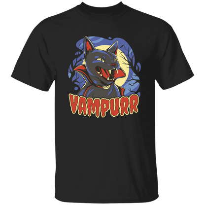 Vampire Black Cat T-Shirt