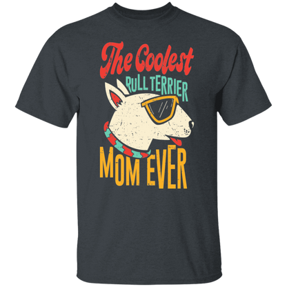 Show your Bullterrier Mom pride with this adorable T-Shirt!