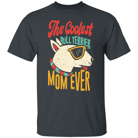 Show your Bullterrier Mom pride with this adorable T-Shirt!