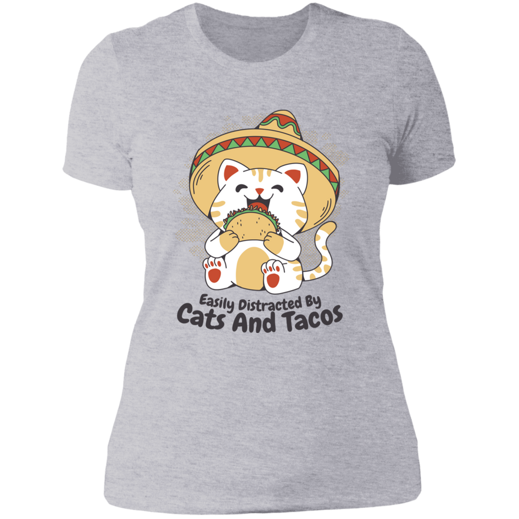 Cats and Tacos Ladies' T Shirt