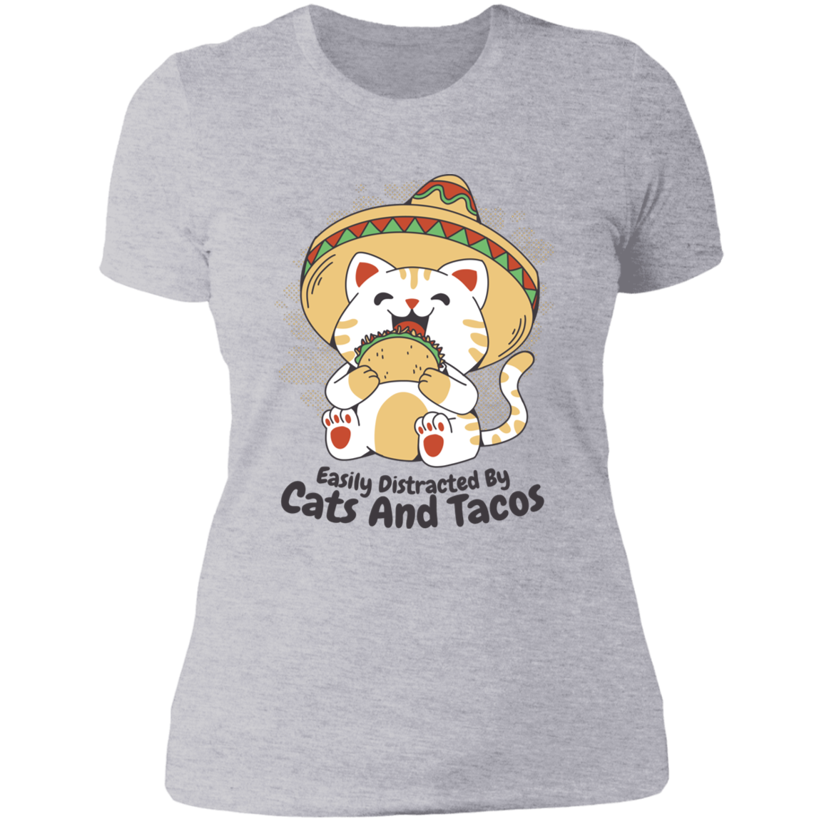 Cats and Tacos Ladies' T Shirt