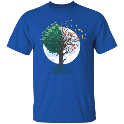 Tree Of Butterflies Autumn T-Shirt
