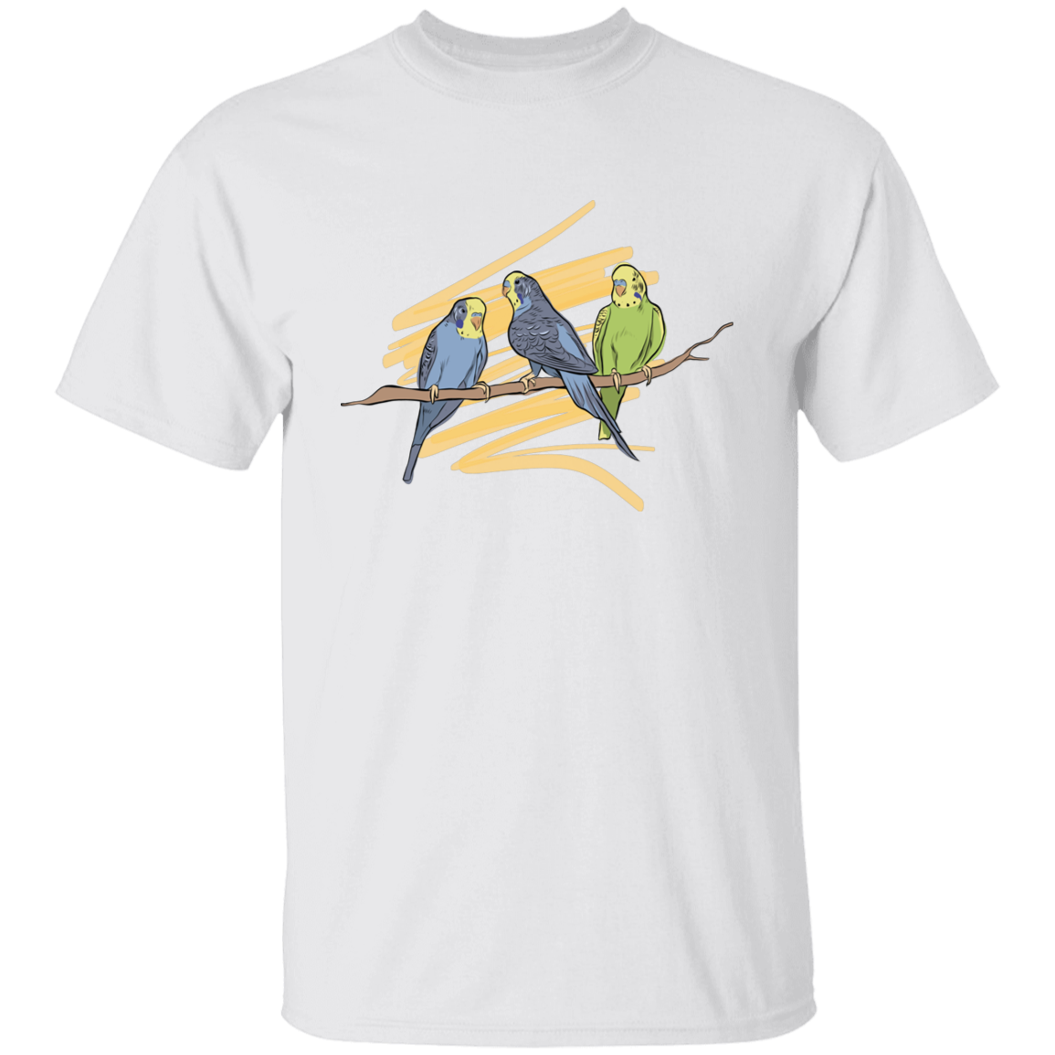 Birds On Branch T-Shirt