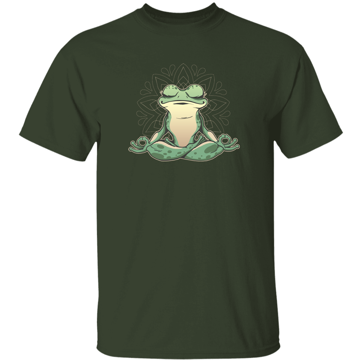 Frog Animal Doing Yoga T-shirt