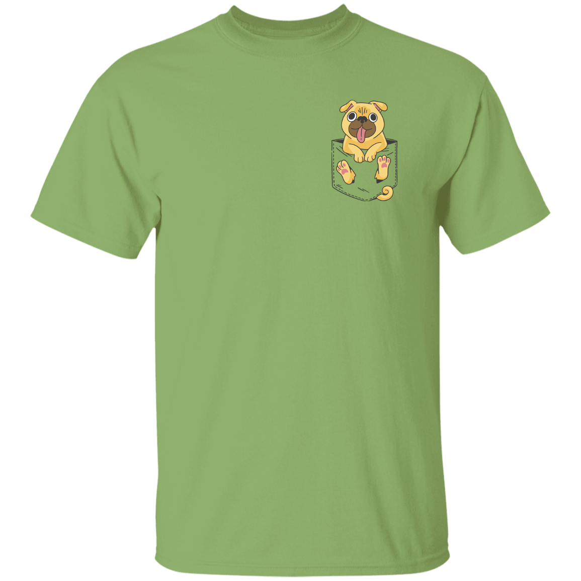 Pug In Pocket T-Shirt