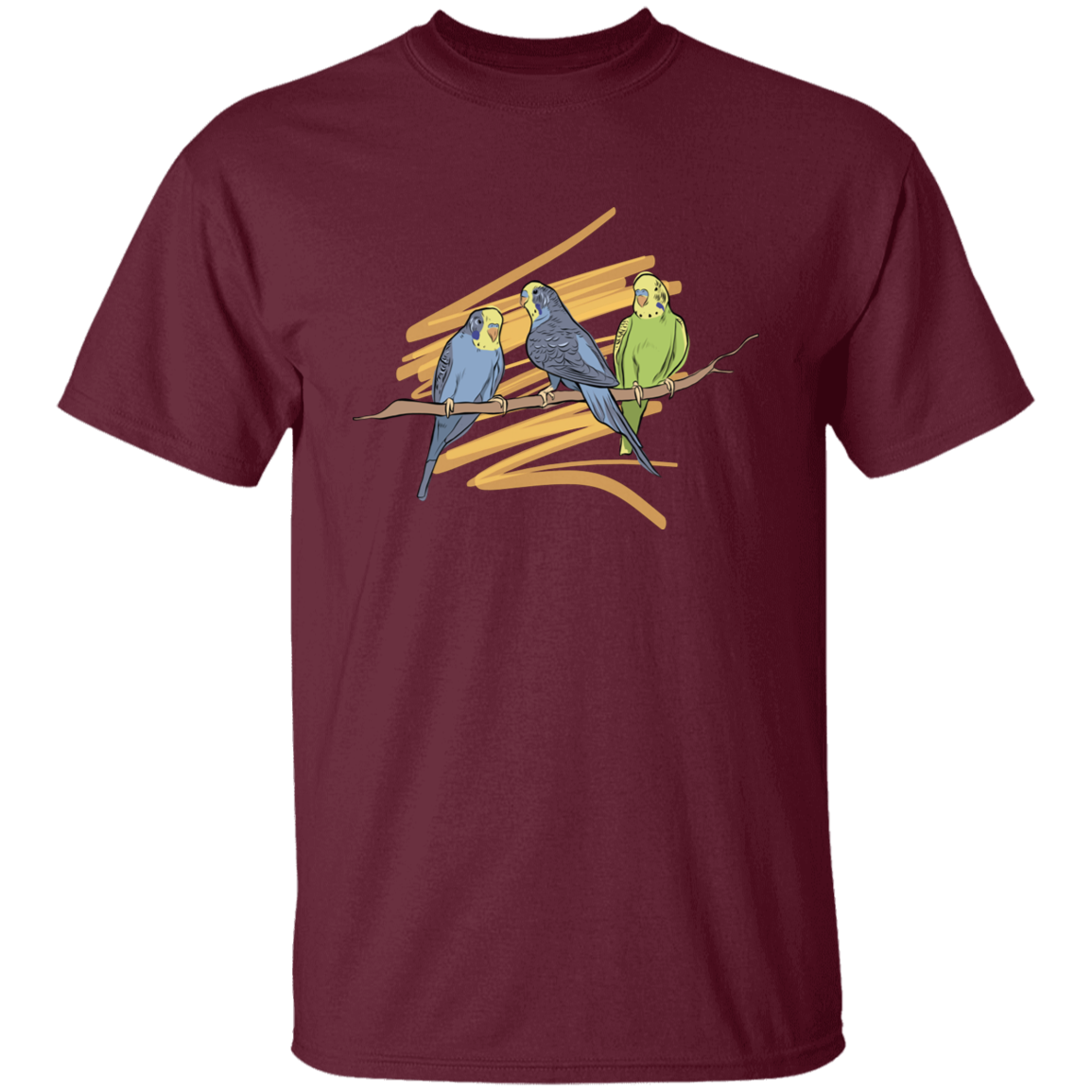 Birds On Branch T-Shirt