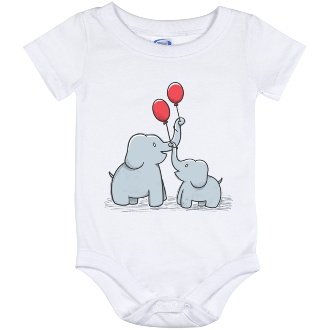 Elephants Baby Onesie 12 Month