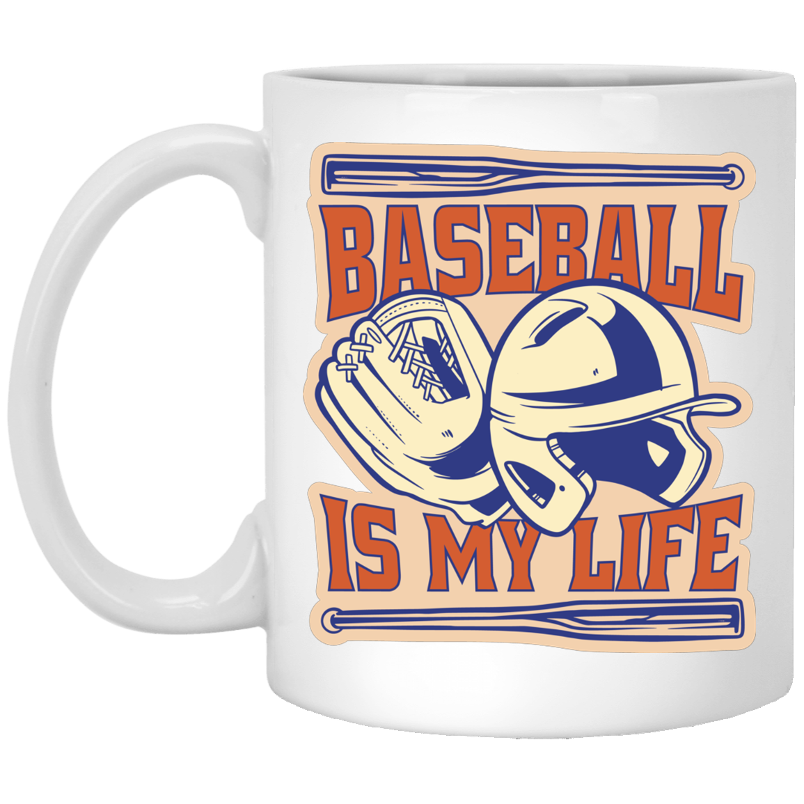 Baseball Is My Life Mug