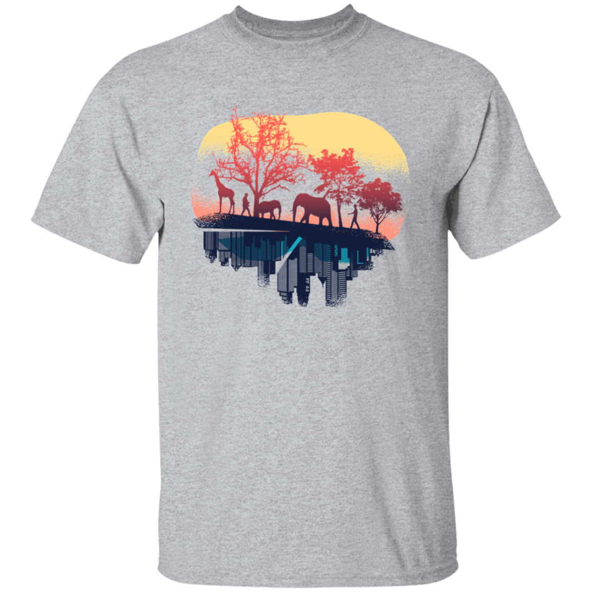 Nature And City T-Shirt