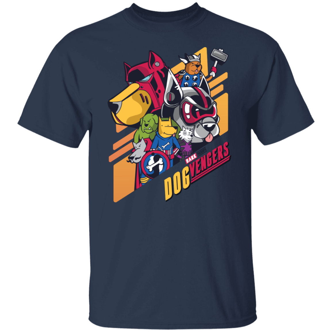 DogVengers T-Shirt Unleash the Canine Heroes!