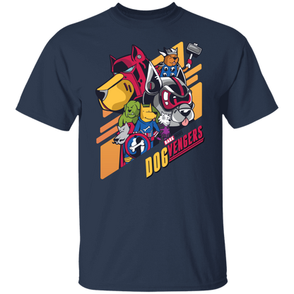 DogVengers T-Shirt Unleash the Canine Heroes!