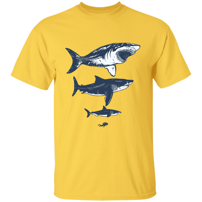 Megalodon sizes T-Shirt