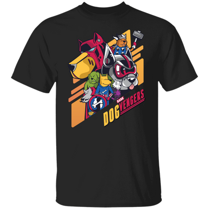 DogVengers T-Shirt Unleash the Canine Heroes!