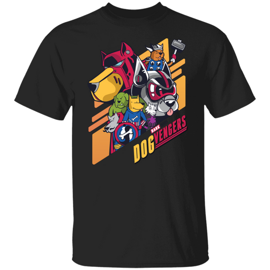DogVengers T-Shirt Unleash the Canine Heroes!
