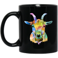 Goat Mug Colorful Style Goat