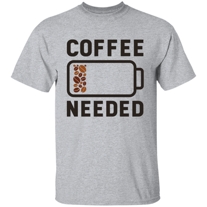 Coffee Beans Battery T Shirt
