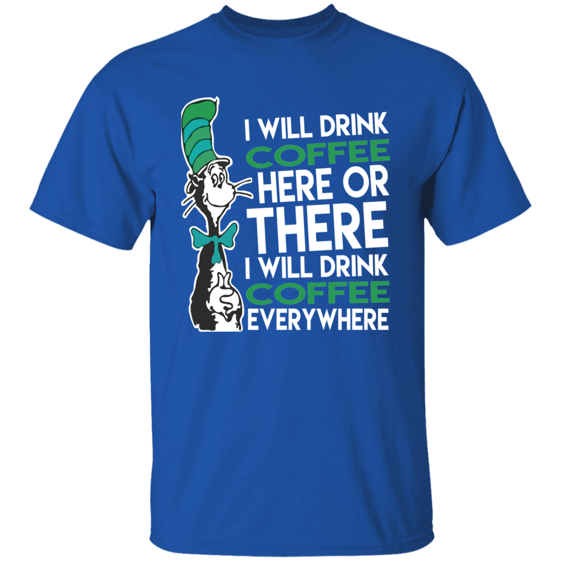 Dr Seuss Coffee Unisex T Shirt