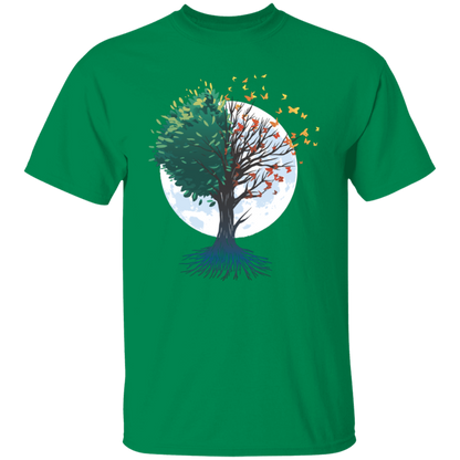 Tree Of Butterflies Autumn T-Shirt