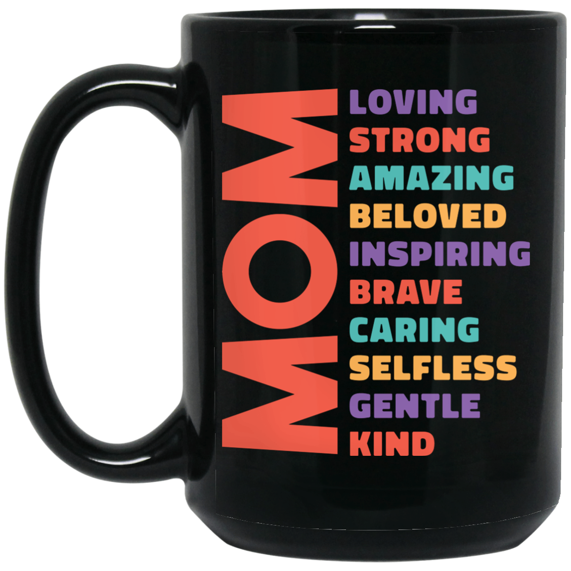 Mom Coffee Mug Black Color
