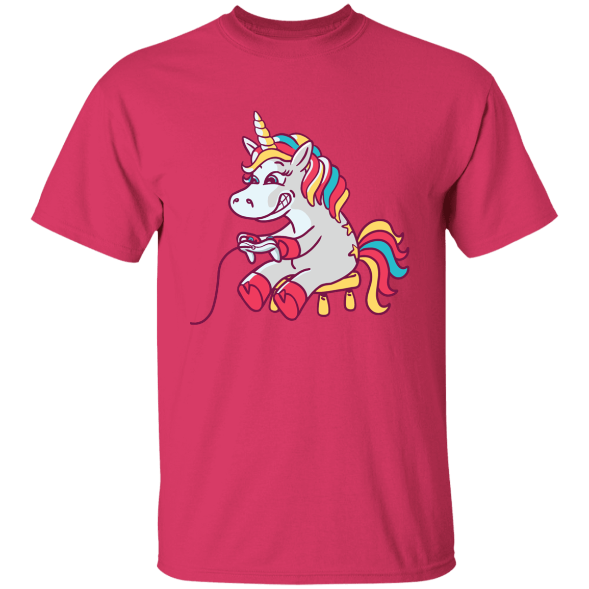 Gaming Unicorn T Shirt
