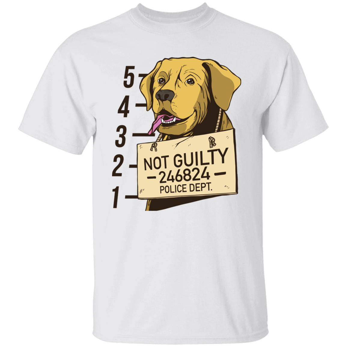 Dog  Mugshot T-Shirt