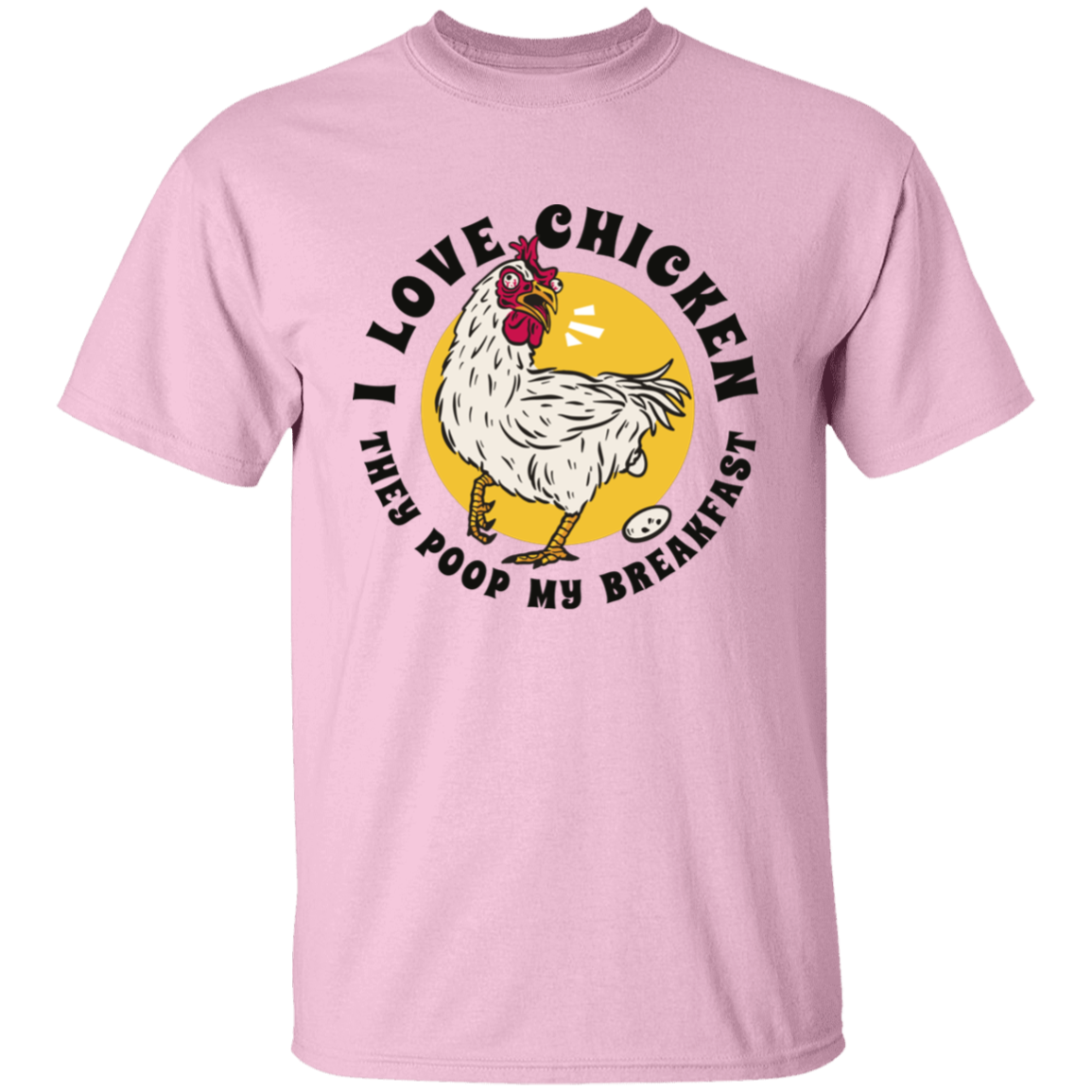 Cartoon Chicken T-Shirt
