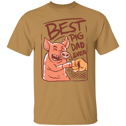 Best Pig Dad Ever T-Shirt