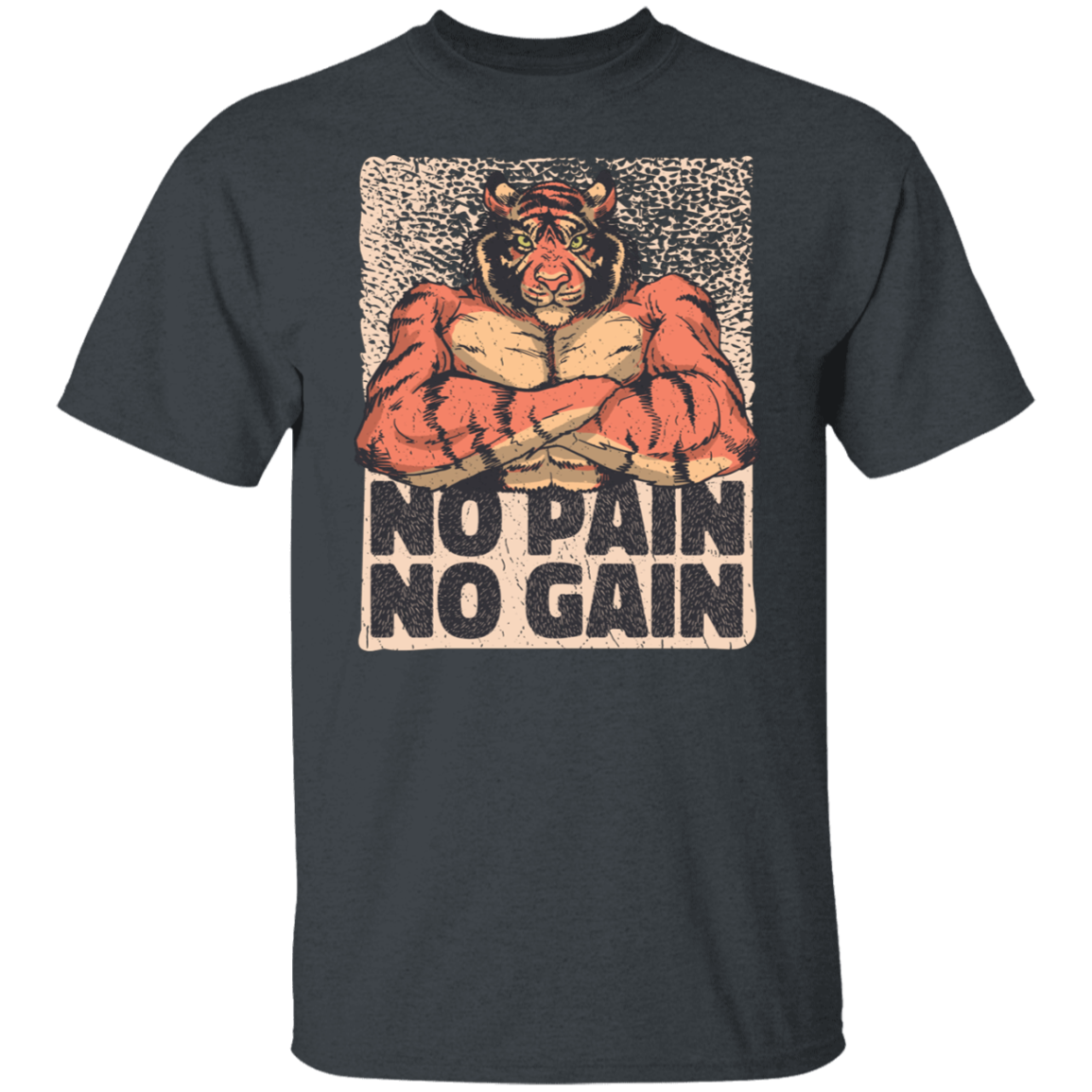 Muscular Tiger quote T-Shirt