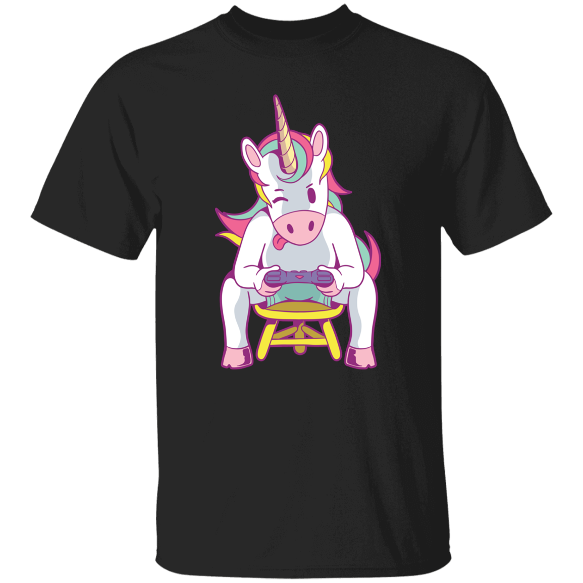 Unicorn Gamer T Shirt
