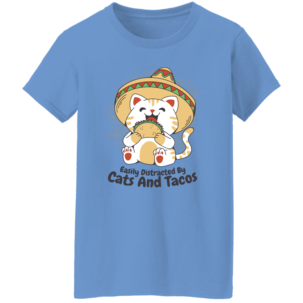 Cats and Tacos Ladies' T Shirt