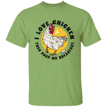 Cartoon Chicken T-Shirt
