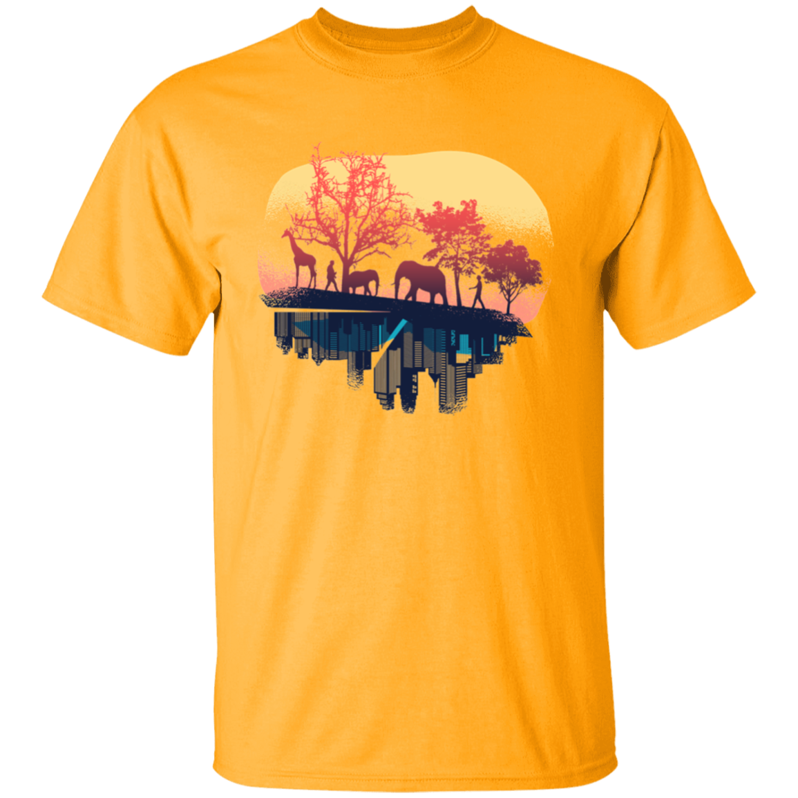 Nature And City T-Shirt