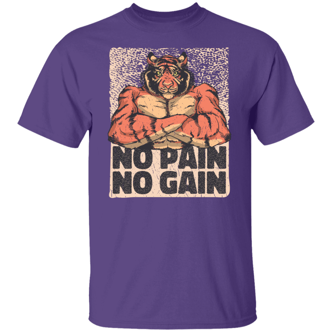 Muscular Tiger quote T-Shirt