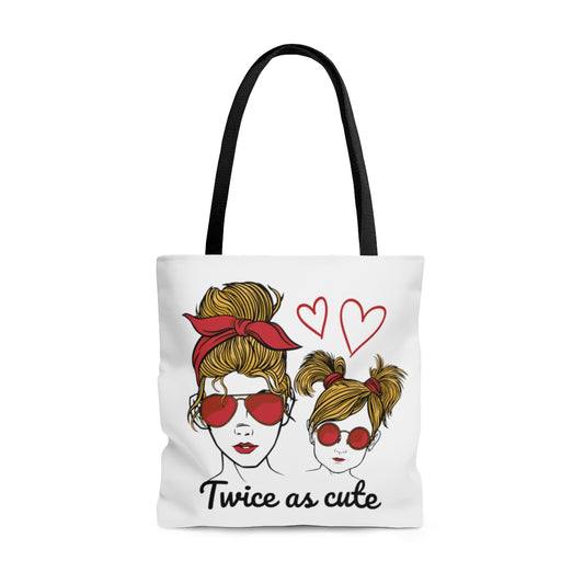 Mother and Daughter Tote Bag