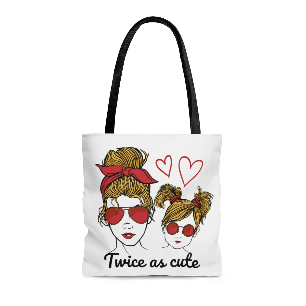 Mother and Daughter Tote Bag